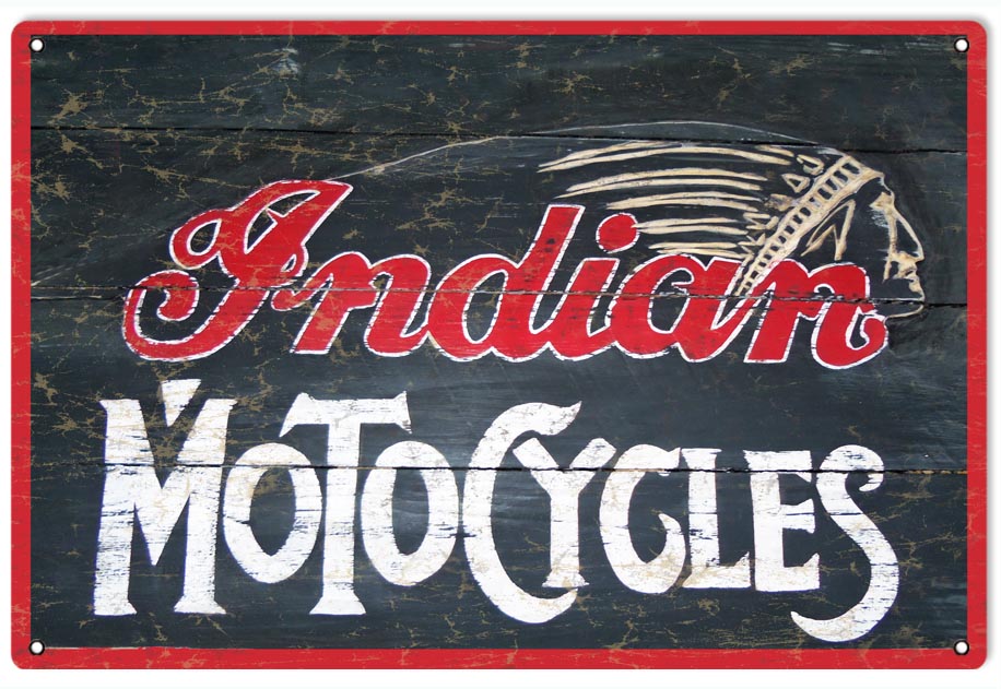 Indian MotoCycles 12″x18″