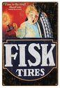 Re-tire Fisk Tires Gas Station 12×18