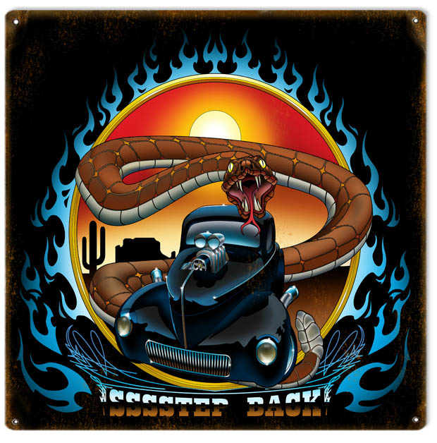 Custom SSStep Back Snake Hot Rod 12X12
