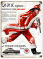 1940 Fire Chief Texaco Dealers 9x12