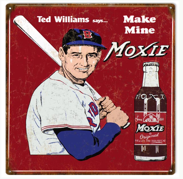 Ted Williams Says Make Mine Moxie 12x12
