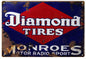 Diamond Tires Monroes Motors Radio Sport 16″x24″