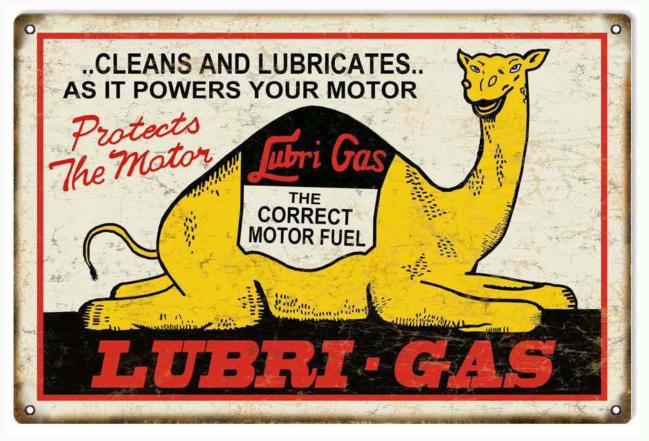Lubri Gas The Correct Motor Fuel 12x18