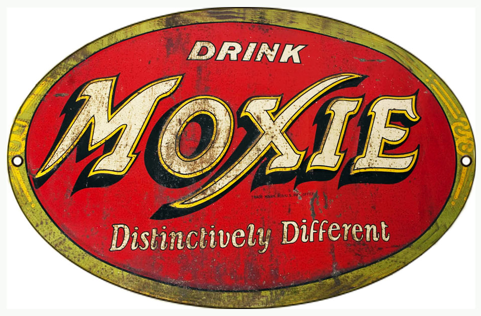 Drink Moxie Distinctively Different 9″x14″