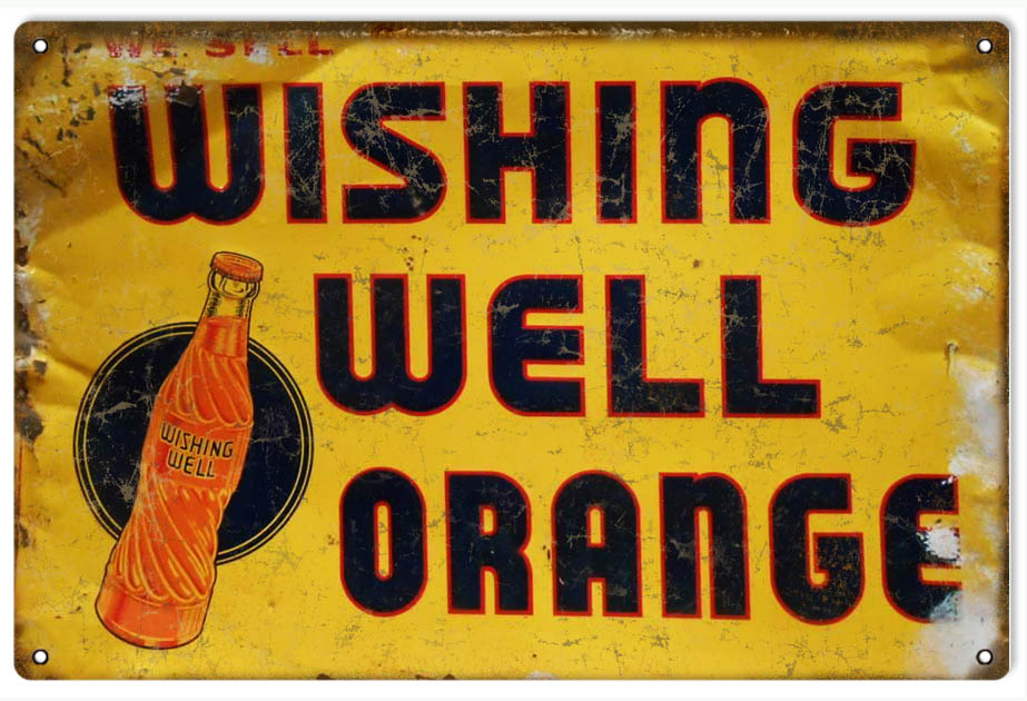 Wishing Well Orange Drink 12x18