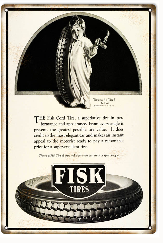 The Fisk Cord Tire 12x18