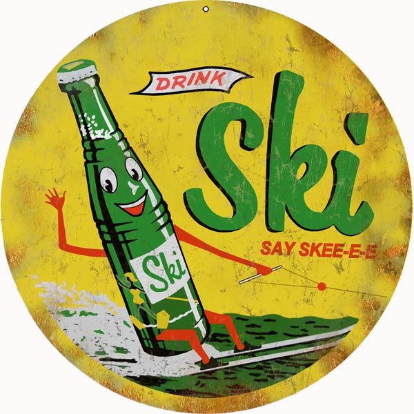 Drink Ski Beverage 14″x14″