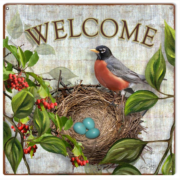 Welcome Country Bird 12x12