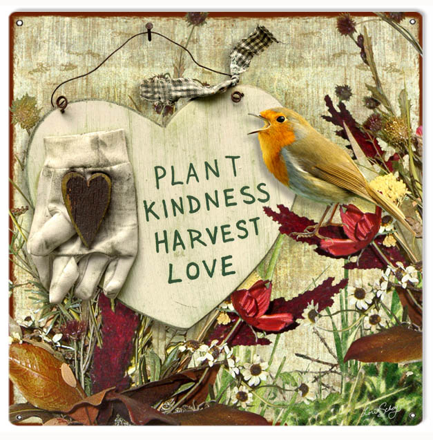 Plant Kindness Harvest Love 12×12