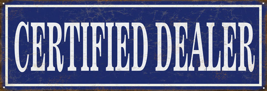 Certified Dealer 6x18