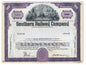 Southern Railways Stock Certificate 9×12