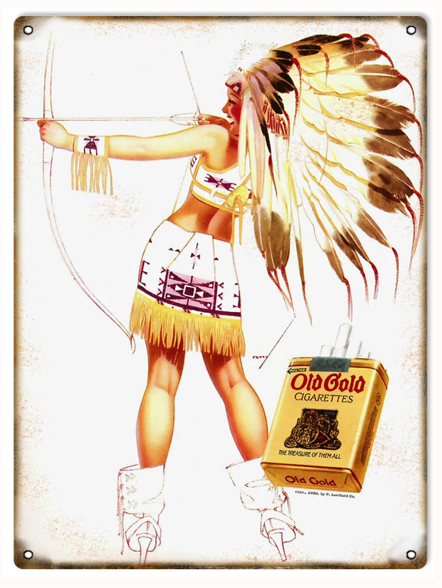 Old Gold Cigarettes 9×12