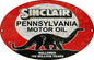 Sinclair Motor Oil 9×14