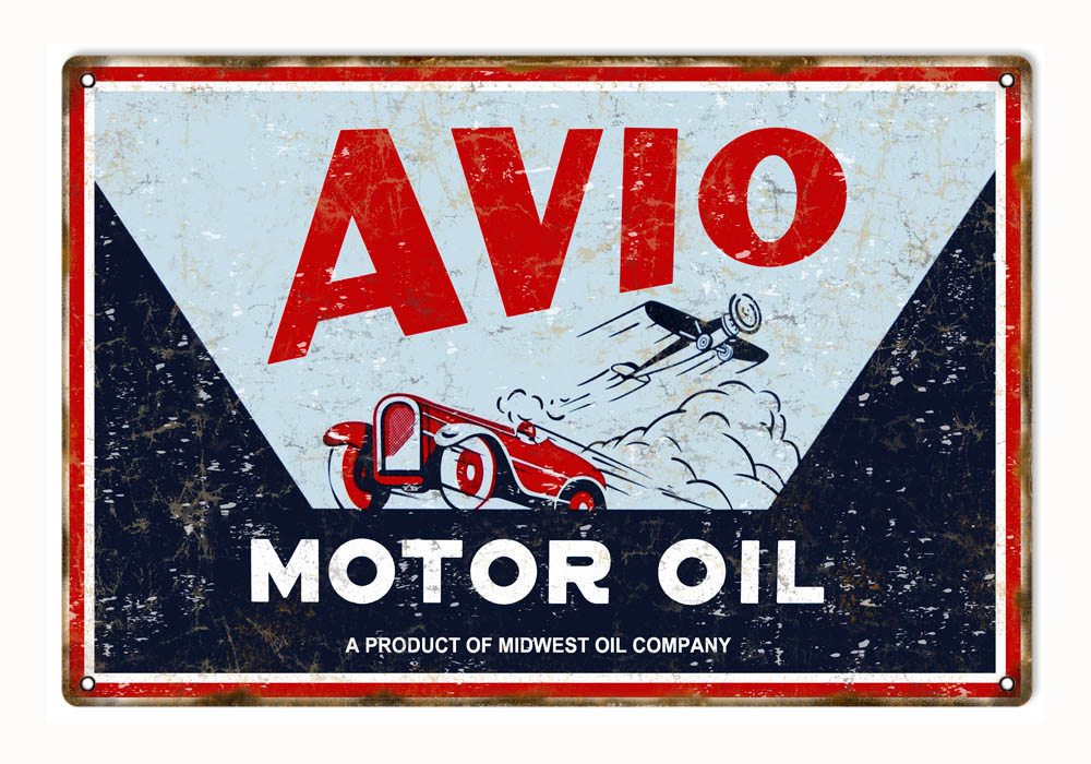 Avio Gas And Motor Oils 12x18