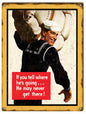 Navy 9″x12″