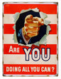 Are You Doing All You Can Military 9×12