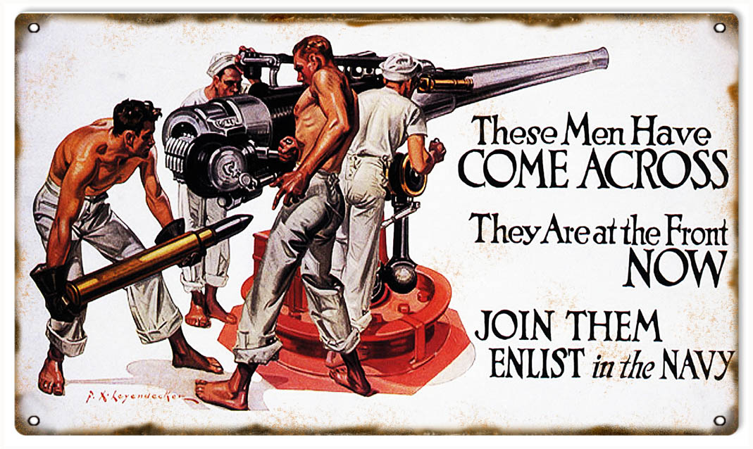 Enlist In The Navy Military 8×14