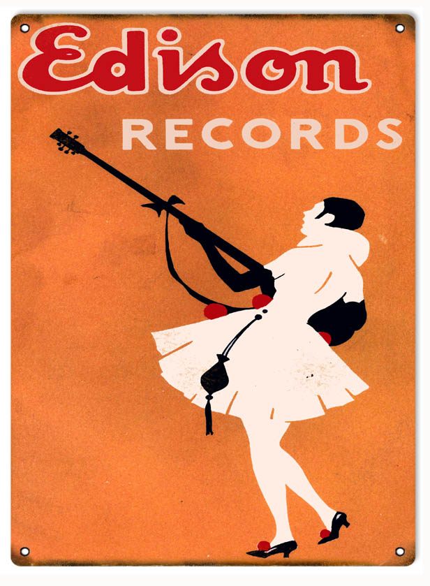 Edison Records 9×12