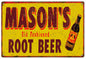 Masons Old Fashion Root Beer 12x18