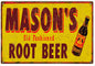 Masons Old Fashion Root Beer 16x24