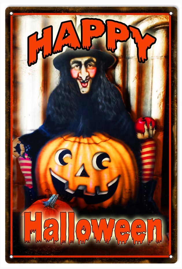 Happy Halloween 12x18