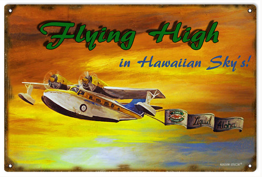 Flying Hawaiian Skys 12x18