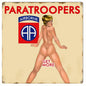 Paratrooper Pin Up Girl 12×12