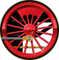 Locomotive Wheel 14 x 14