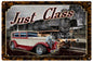 Classic Hot Rod And Railroad 12x18