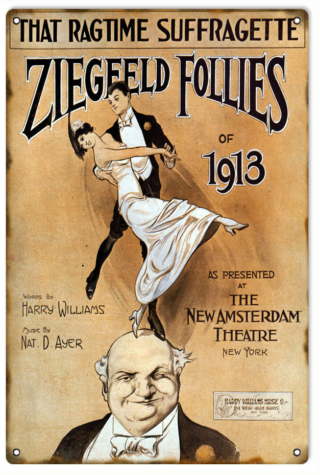 Ziegfeld Follies 1913 12x18