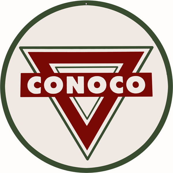 Conoco Gasoline 18x18