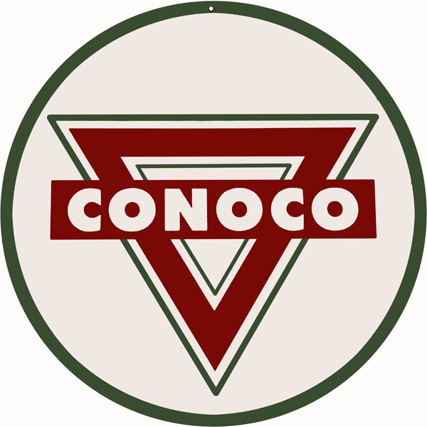 Conoco Gasoline 14x14