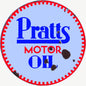 Pratts Motor Oil 14 x 14