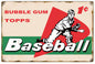 Baseball Bubble Gum 12x18