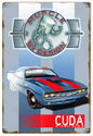 Cuda Hemi Automobile 12x18