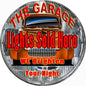 The Garage Lights Sold Here Hot Rod 14 x 14