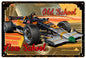 Old School New School Hot Rod 12x18