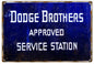 Dodge Brothers Service Station 12x18