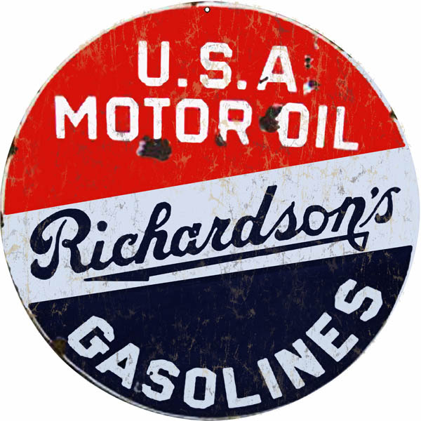 Richardsons Motor Oil 14 x 14