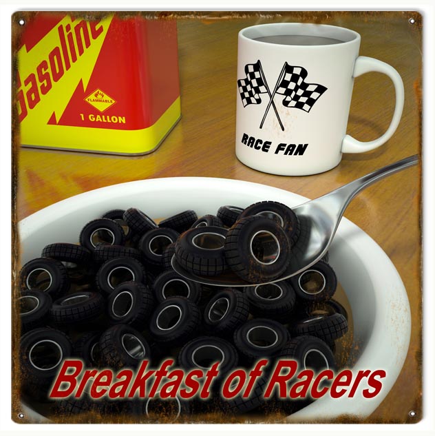 Breakfast Of Racers 12×12