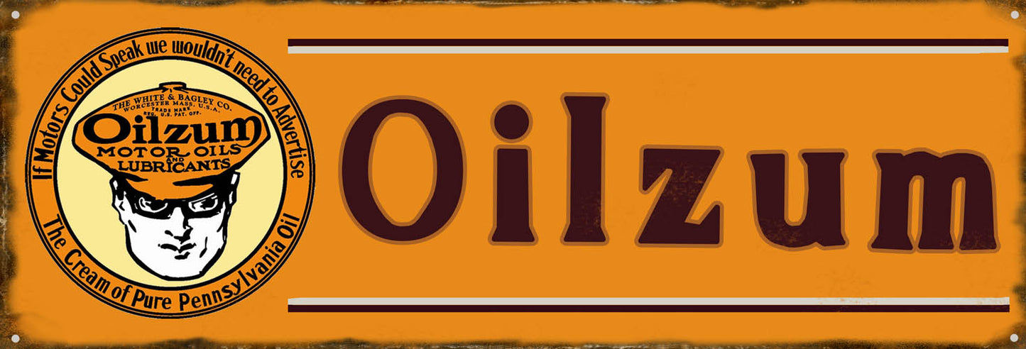 Oilzum Motor Oils  8×24