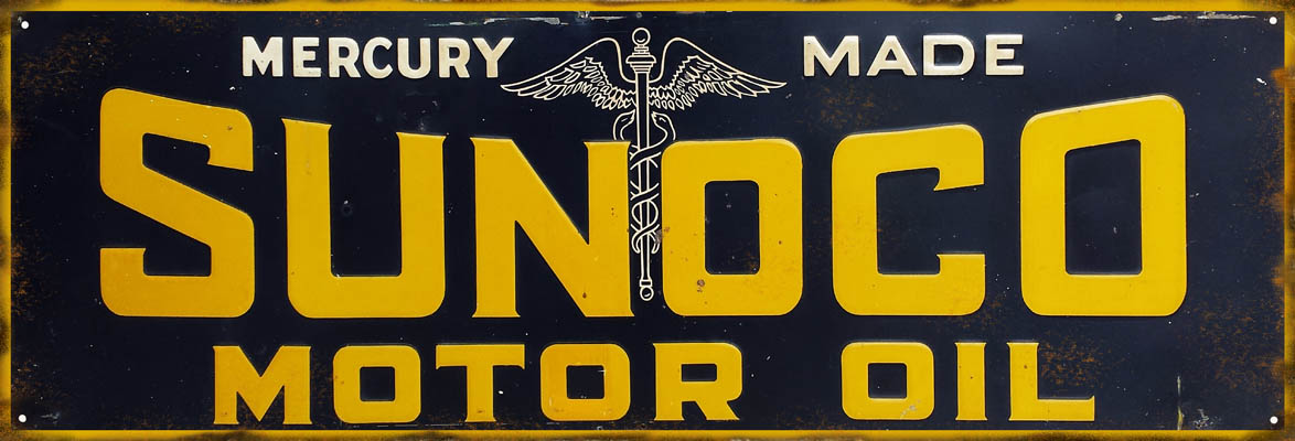 Sunoco Motor Oil 8×24