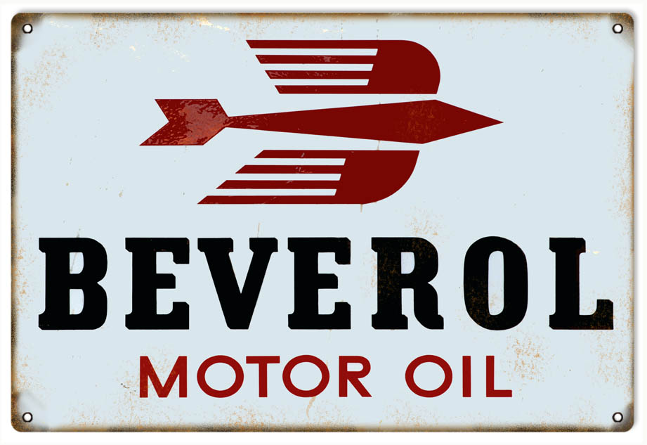Beverol Motor Oil 12x18