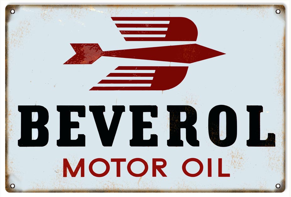 Beverol Motor Oil 16×24