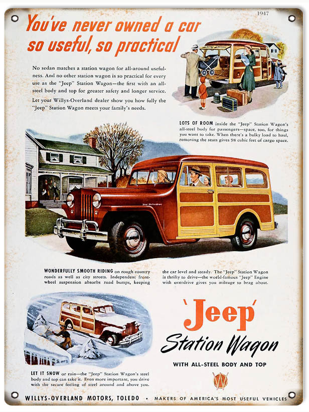 Jeep Station Wagon 9×12