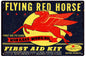 Mobiloil Flying Red Horse 12x18