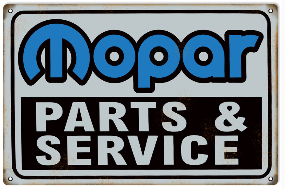 Mopar Parts & Service 16×24