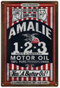 Amalie 1-2-3 Motor Oil 12x18