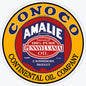 Conoco Amalie Continental Oil Company 18x18