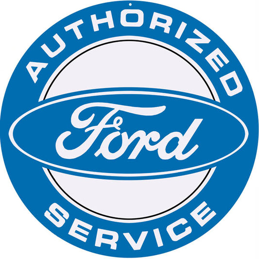 Ford Service Gas Station Vintage Style Metal Sign 30 x 30
